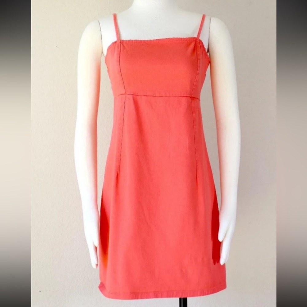 Target Wild Fable Coral Empire Waist Sundress